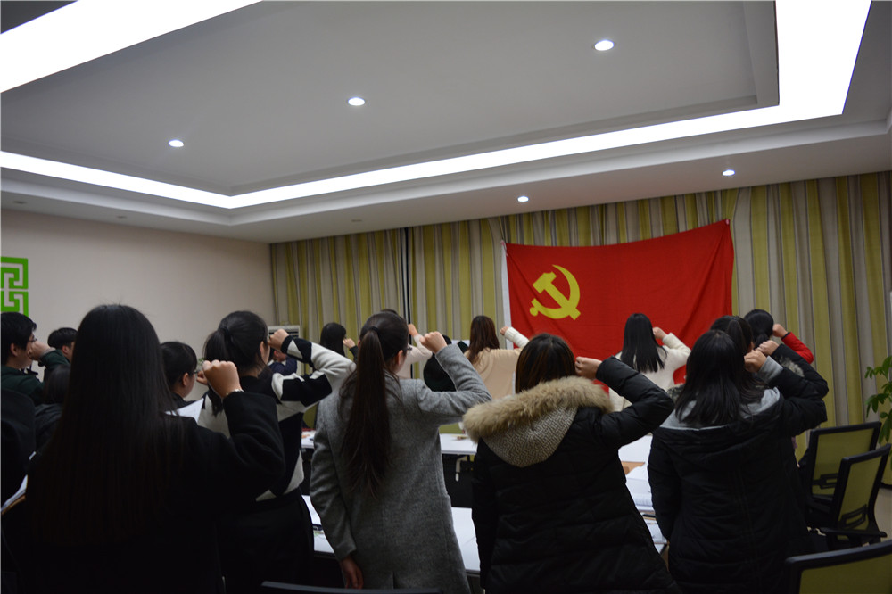 师生重温入党誓词.jpg 师生重温入党誓词.jpg
